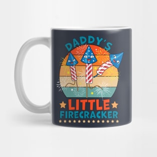 Daddy's Little Firecracker 4th of July Mug